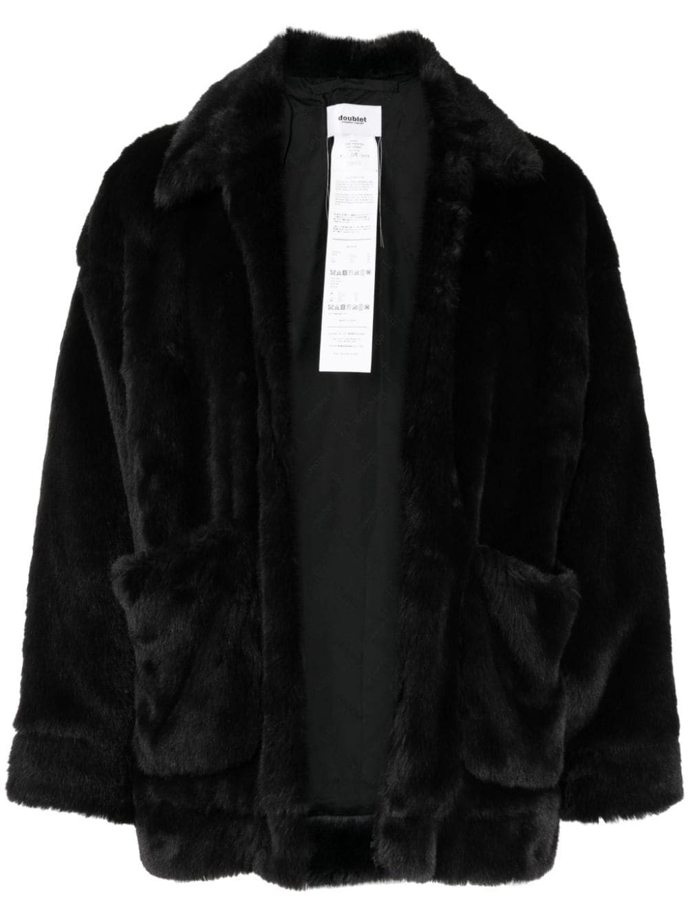 DOUBLET - Faux Fur Jacket Doublet