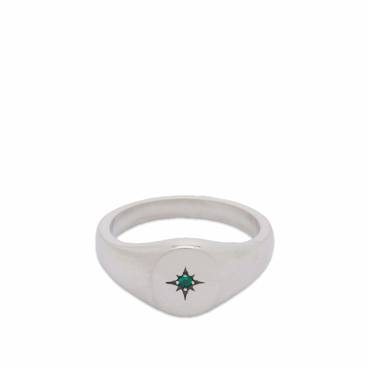 Serge DeNimes Men's Envy Signet Ring in Sterling Silver