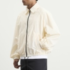 Jacquemus Men's Zip Through Windbreaker in White