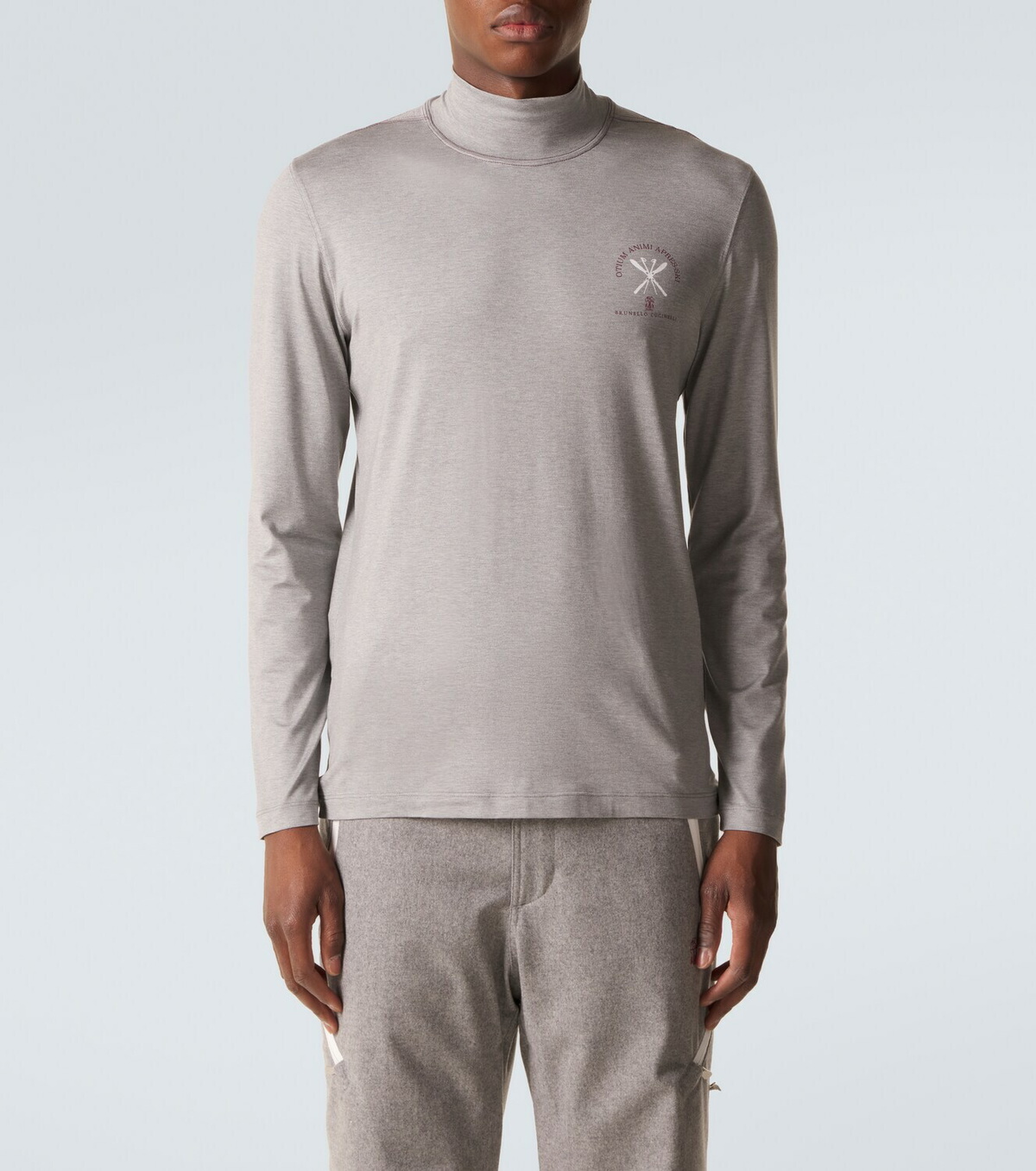Brunello Cucinelli Silk ski sweatshirt