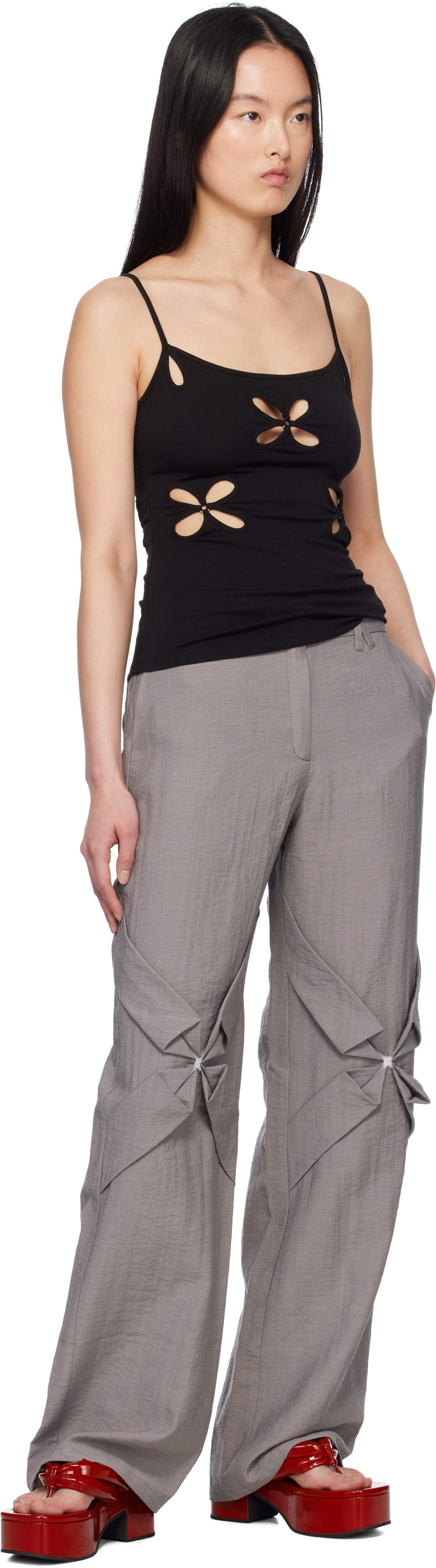 J.Kim Black Chilla Camisole