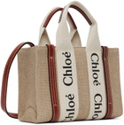 Chloé Beige & Tan Mini Woody Bag