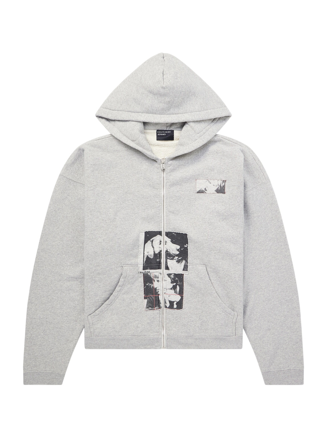 Enfants Riches Déprimés - Printed Cotton-Jersey Zip-Up Hoodie