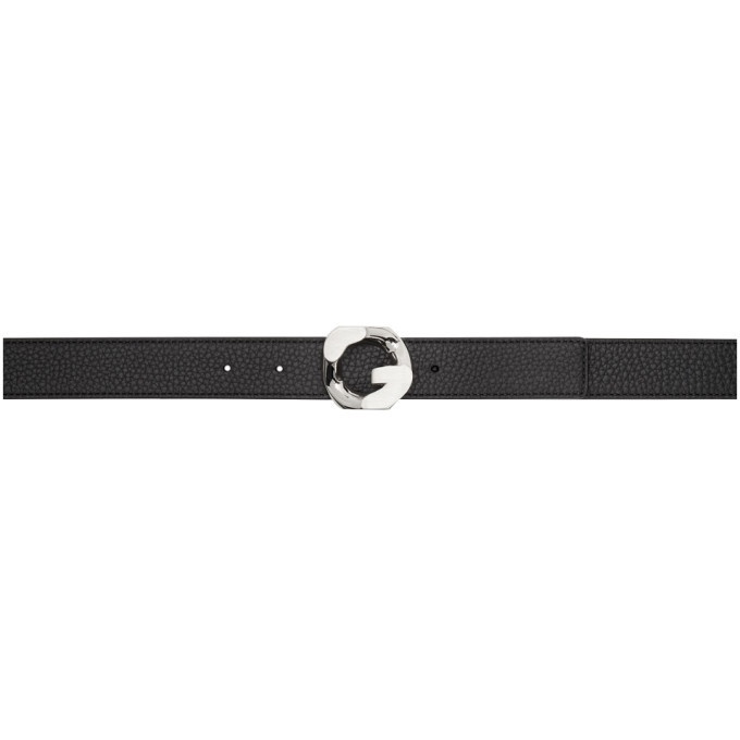 Photo: Givenchy Reversible Black G Chain Buckle Belt