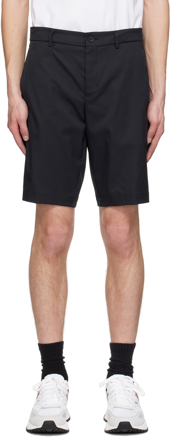 BOSS Black Slim-Fit Shorts BOSS