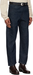 LEMAIRE Blue Twisted Workwear Jeans