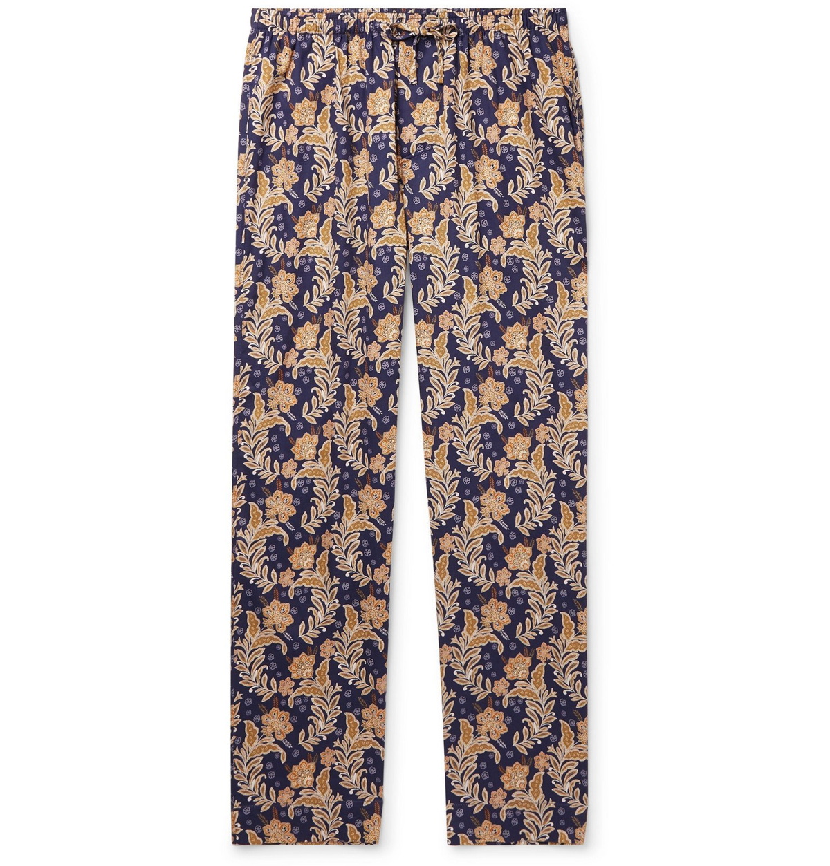 Zimmerli - Floral-Print Cotton Pyjama Trousers - Blue Zimmerli