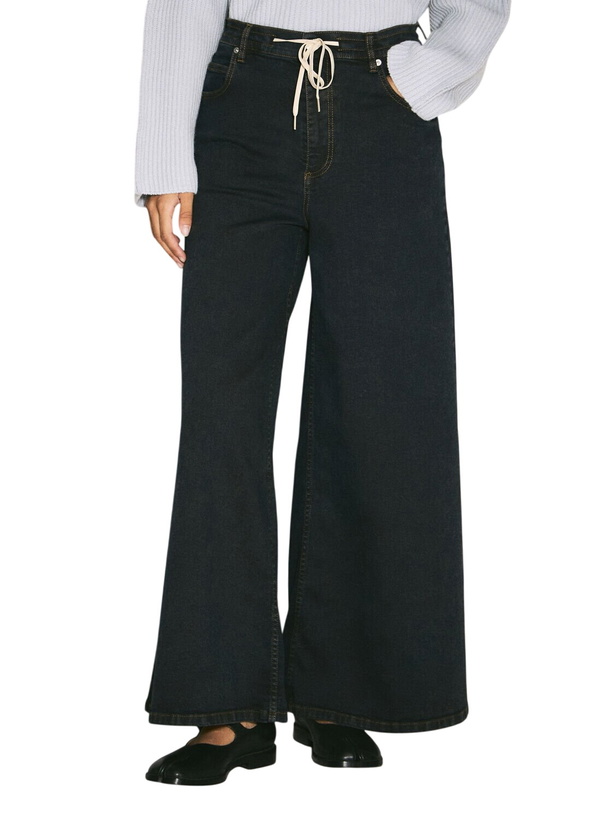Photo: Marni Wide-Leg Stretch Jeans