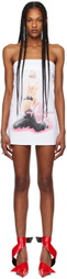 ALL-IN White Allina Minidress