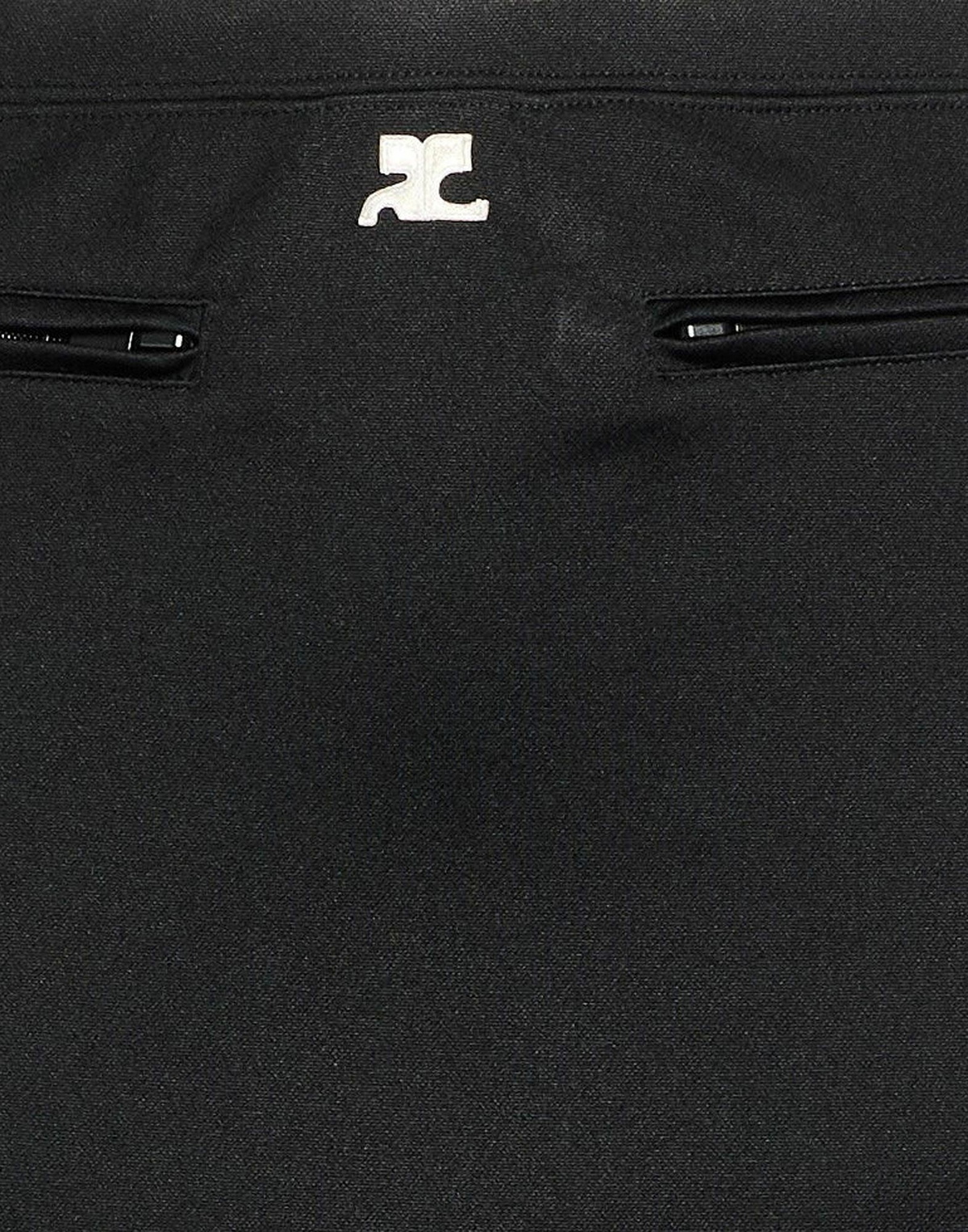Courrèges Womens Mini skirt in Black