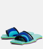 Pucci - Marmo-print jersey slides