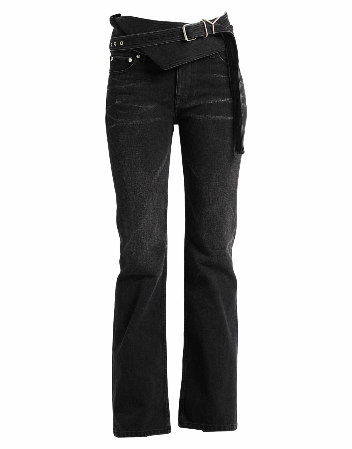 Y/project Womens Jeans in Black