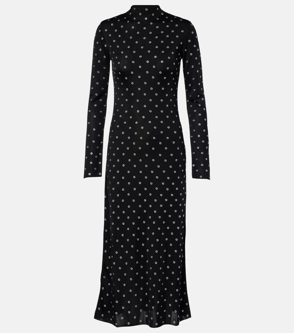 Altuzarra Studded jersey maxi dress