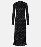 Altuzarra Studded jersey maxi dress