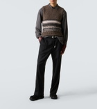 Our Legacy Pleaser striped wool-blend sweater vest