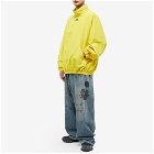 Balenciaga Men's Popover Track Jacket in Citrus Yellow