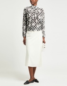 Manila Grace Womens Top in Off white