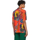 Paul Smith Red Hawaiian Print Shirt