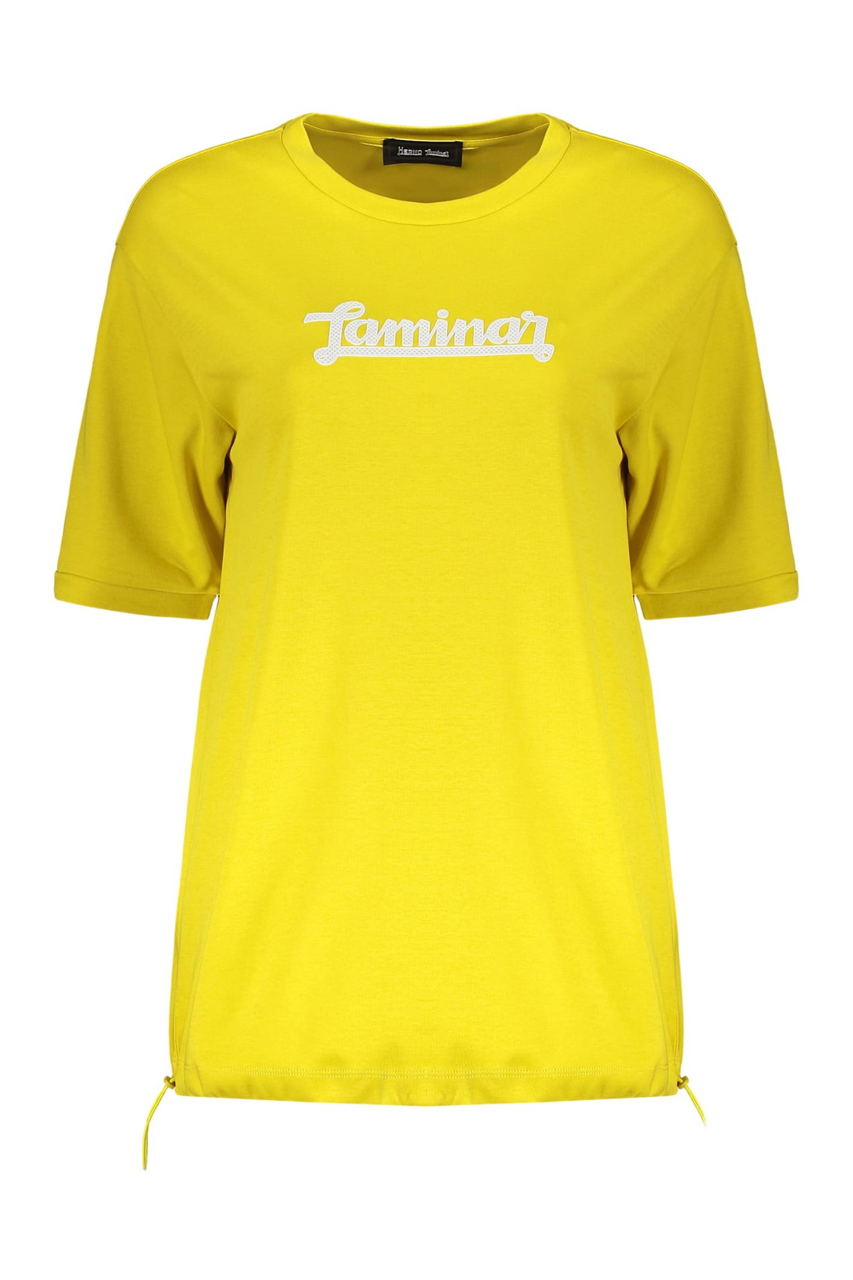 Herno Contrast-panel Drawstring Waist T-shirt Herno
