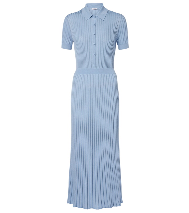 Photo: Gabriela Hearst Amor ribbed-knit silk and cashmere maxi dress