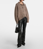 The Attico Wool and cashmere cardigan