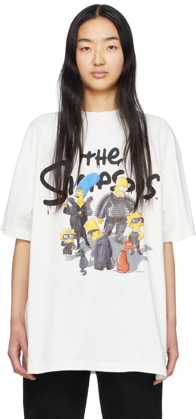 Balenciaga Off-White The Simpsons Edition Oversized T-Shirt Balenciaga