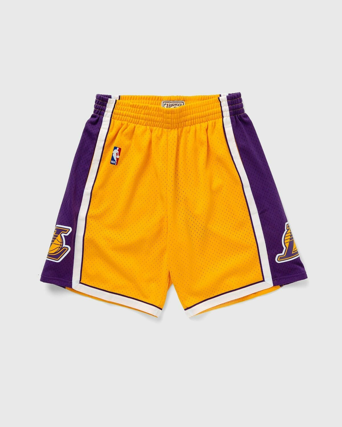 Mitchell & Ness Nba Swingman Shorts Los Angeles Lakers 2009 10 Yellow - Mens - Sport & Team Shorts