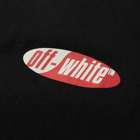 Off-White Split Diagonals Slim Logo Tee