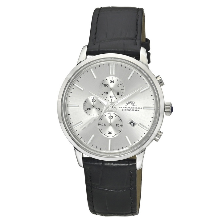 Photo: Porsamo Bleu Aura Chronograph Silver-tone Dial Mens Watch 1431AAUL