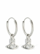 VIVIENNE WESTWOOD - Nina Spark Crystal Hoop Earrings