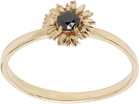 Bernard James Gold FLORA Sunflower Ring