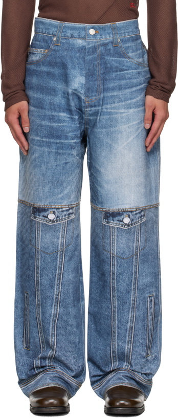 Photo: Andersson Bell Blue Printed Jeans