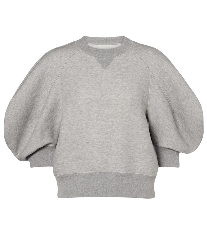 Photo: Sacai Cotton-blend jersey sweatshirt