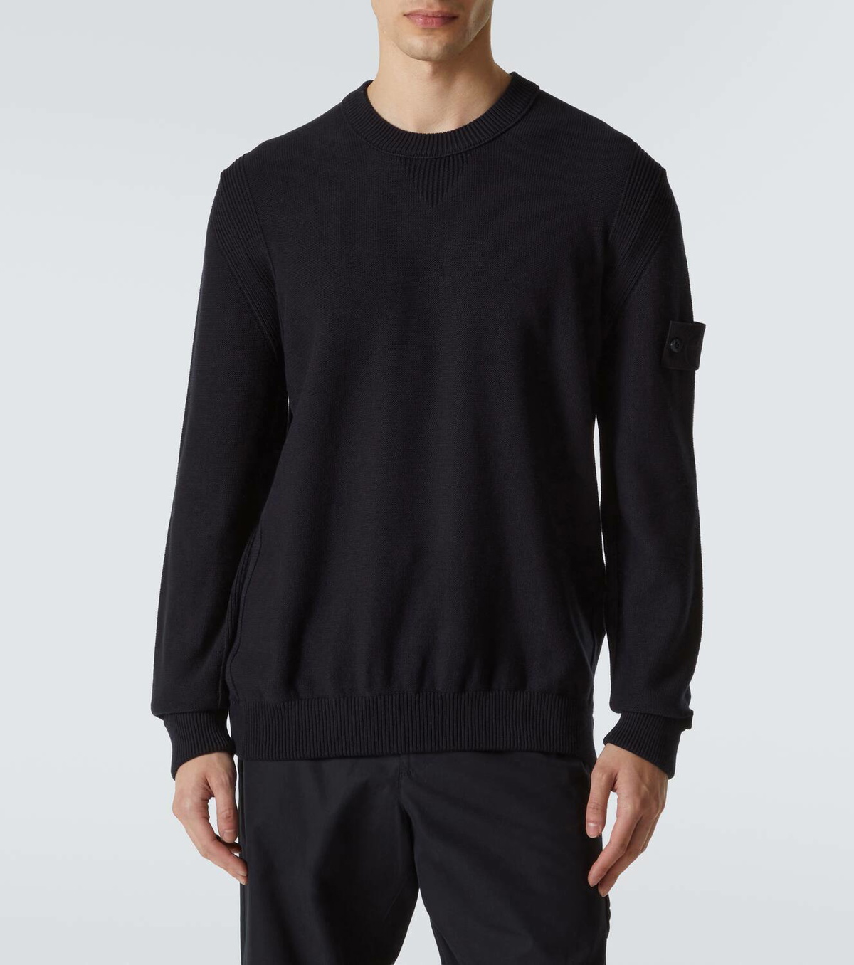 Stone Island Ghost cotton and cashmere sweater