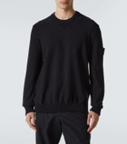 Stone Island Ghost cotton and cashmere sweater