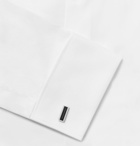 Hugo Boss - Silver-Tone and Enamel Cufflinks and Tie Clip Set - Men - Silver