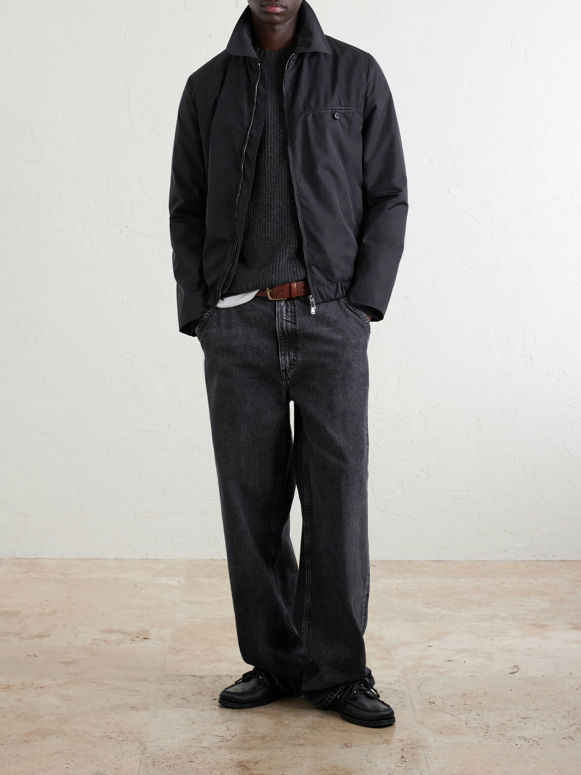 Slowear - Woven Bomber Jacket - Blue