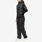 Moncler Men's Quilted Knit Jacket in Black