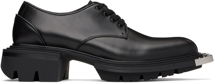 Photo: untitlab® Black Reel Metel Toe Derbys