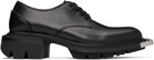 untitlab® Black Reel Metel Toe Derbys