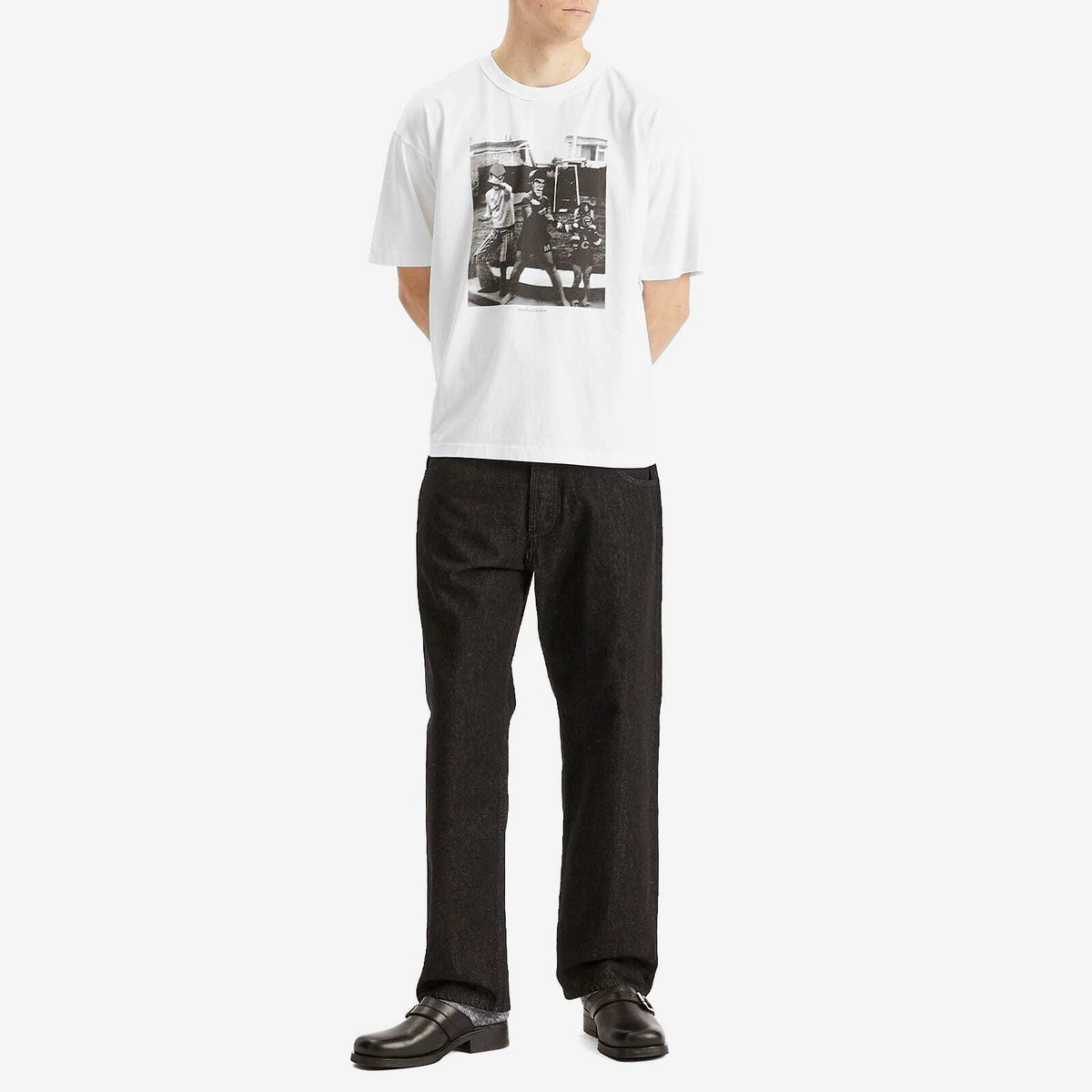 YMC Men's Superkids Triple T Shirt in White