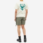 Reese Cooper Men's Deer Diamond T-Shirt in Vintage White