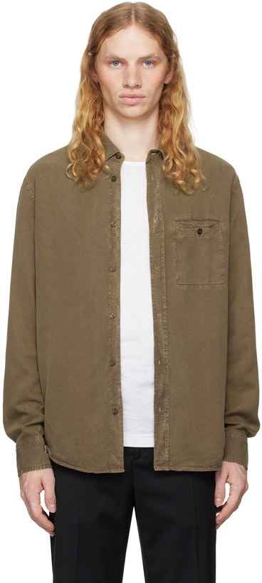 Photo: Filippa K Khaki Zachary Shirt