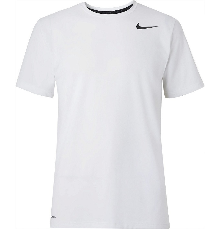 Photo: Nike Training - Pro Dri-FIT T-Shirt - White