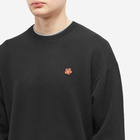 Kenzo Men's Back Logo Crew Knit in Black