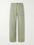 OrSlow - Summer Fatigue Straight-Leg Cotton Trousers - Green