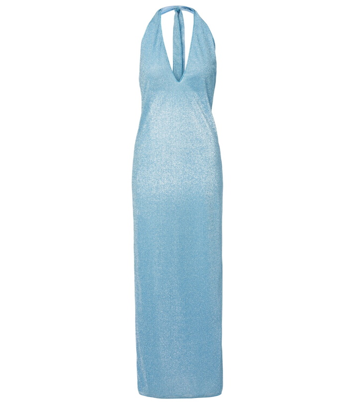 Photo: Oséree Lumière halterneck maxi dress