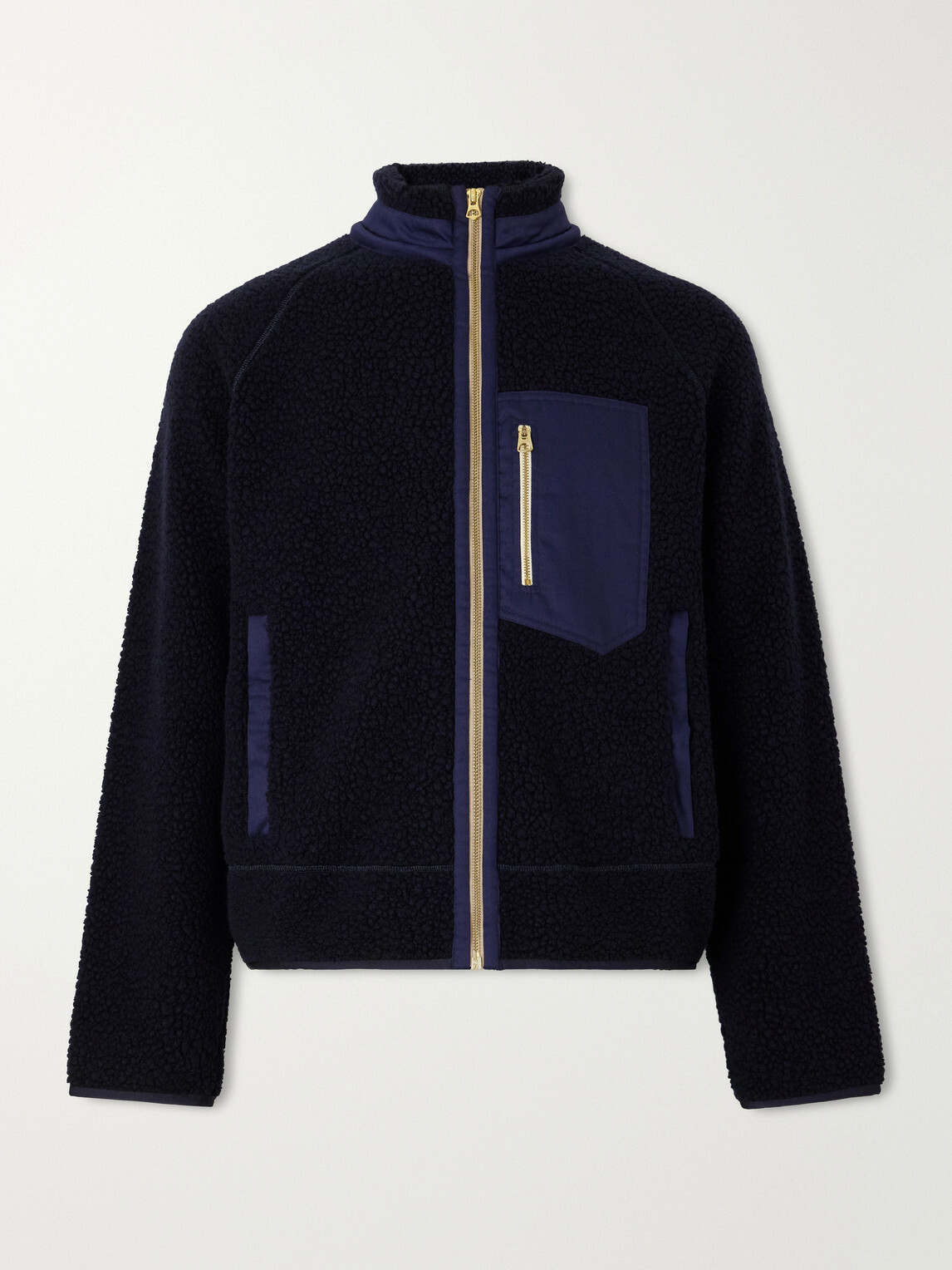 Fortela - K2 Brushed Wool Jacket - Blue
