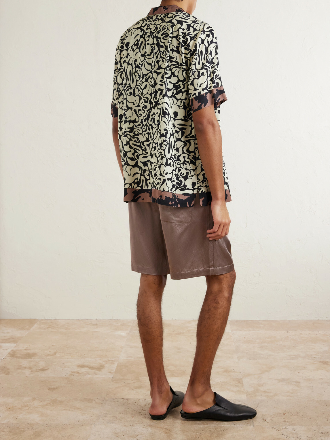 Dries Van Noten - Straight-Leg Twill Drawstring Shorts - Pink