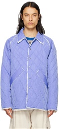 Camiel Fortgens Navy Quilted Jacket